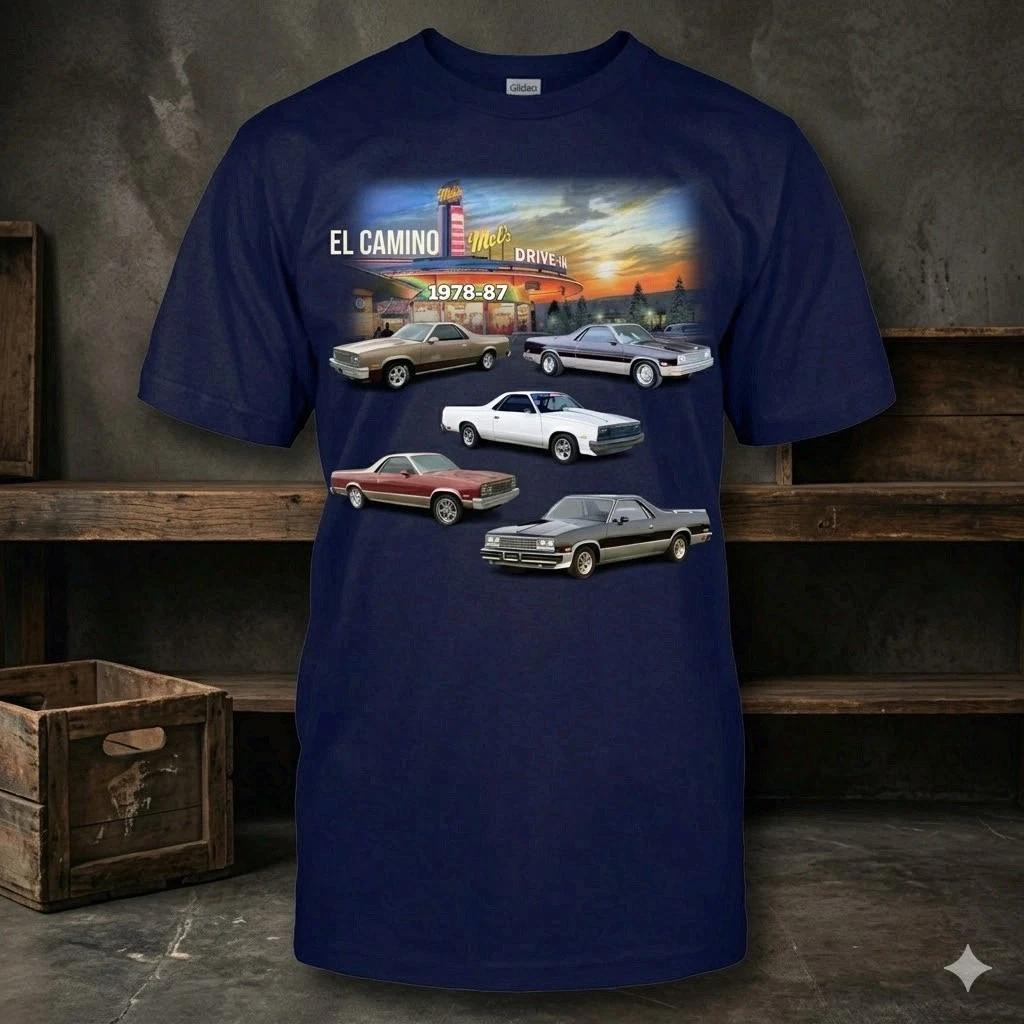 1978-87 Chevrolet El Camino Classic Car Shirt XXXL