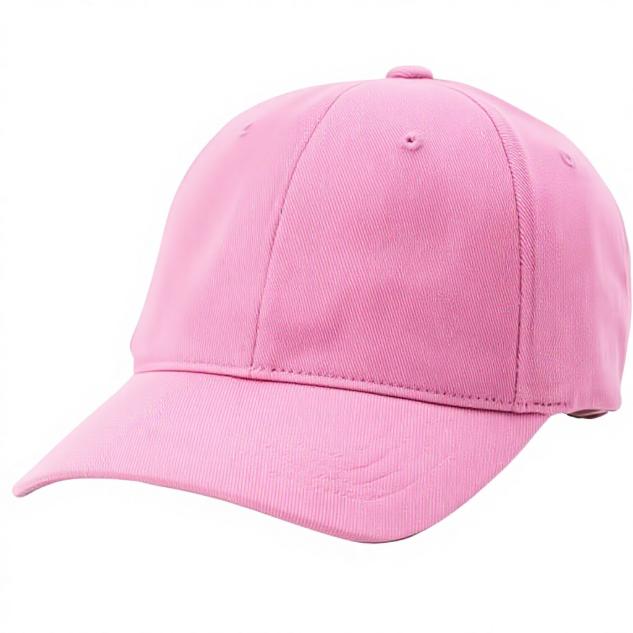 Baseball Cap OEM ODM Custom Unisex Adjustable 6-Panel Cotton Twill Dad Hat Blank Cap for Embroidery & Sublimation One Size розовый