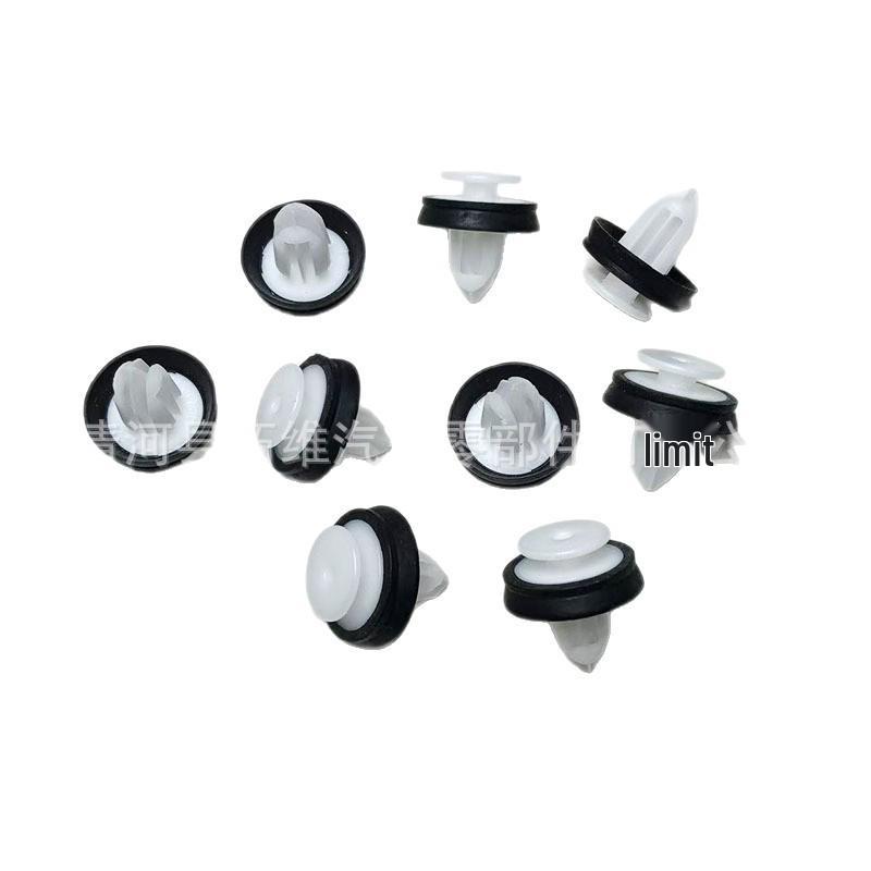 Universal Car Door Panel & Side Skirt Reinforced Plastic Clip Buckle Clear Plastic