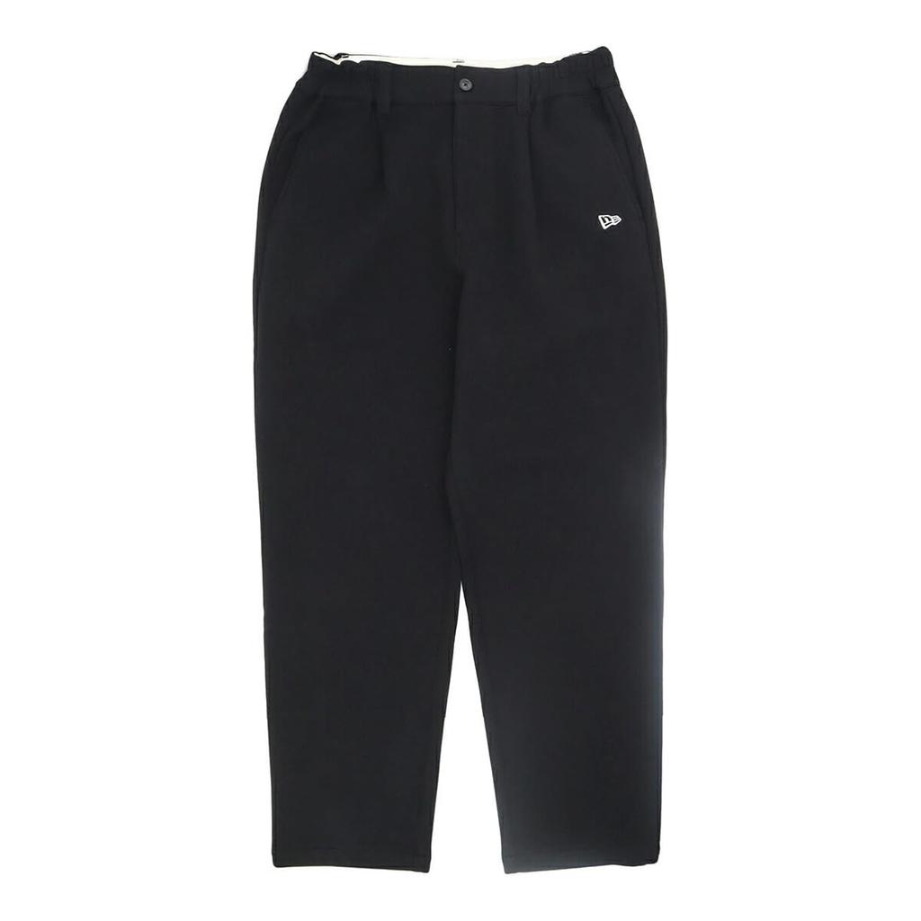 New Era Golf Pants Bottoms Trousers Tech Sweat Wide Tapered Pants 14516855 NER35A8133 Black M Plain ONSPOTZ Exclusive Apparel Unisex Streetwear Cool