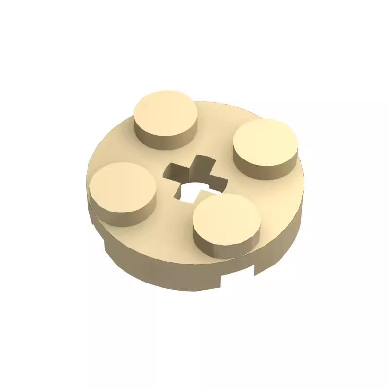 100pcs DIY Building Blocks Size Compatible With 4032 Brick Plastic 2x2 Round Toys for Children