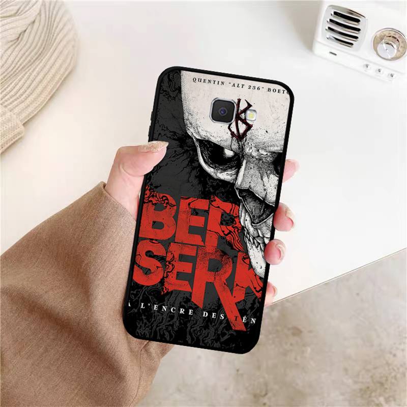 Anime Berserk Guts Pouzdro na telefon pro Samsung J8 J7 Core Dou J6 J4 plus J5 J2 Prime A21 A10s A8 A02 kryt