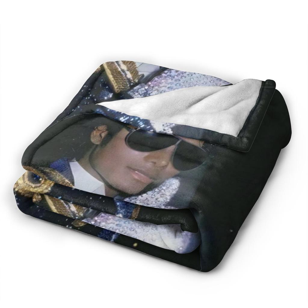 Singer Michael Jacksons Mj Tour  Blanket Warm Cozy Fluffy  Throw Blankets For Couch 50X60 Inch Multi-Size Bedding Throws