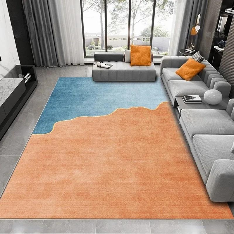 Modern Light Luxury Carpets Nordic Bedroom Carpet Large Area Living Room Decor Floor Mat Home Study Lounge Minimalist Style Rug