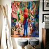 Super Mario Bros Movie Tapestry Tapestry Fashion Print Wallmounted Christmas Gift Home Decor Work Of Art
