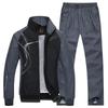 Men Sportswear Spring Autumn Tracksuit 2 Piece Sets Sports Suit Jacket+Pant Sweatsuit Male Fashion Print Clothing Size L-5XL