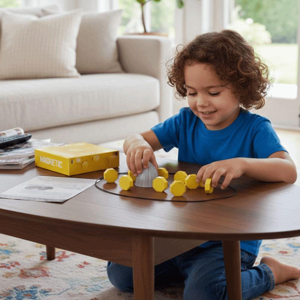 Multiplayer Stone Board Game Set Develop The Mind Magnetic Strategy Games Teens Adults