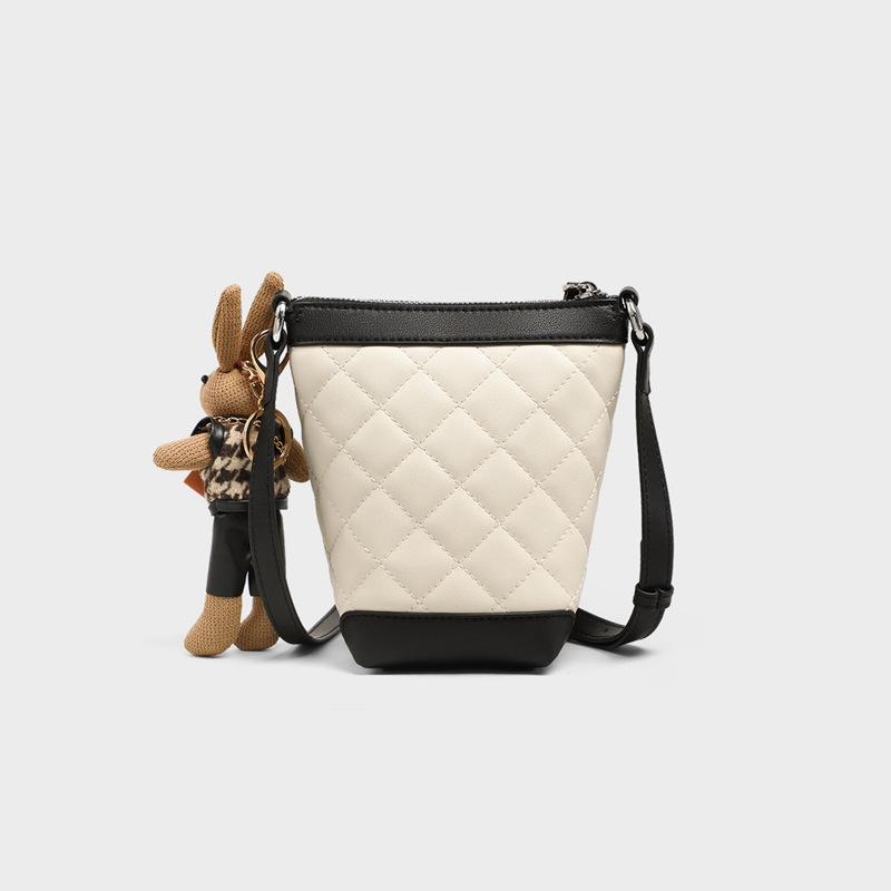 Mobile Phone Bag Women's Crossbody Female Foreskin Bucket Bag High-grade Lightweight Bag