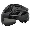 Bicycle Riding Helmet Magnetic Goggles Lens Forming Mountain Men's and Women's Hard Hats Integrated Bicycle Summer Road