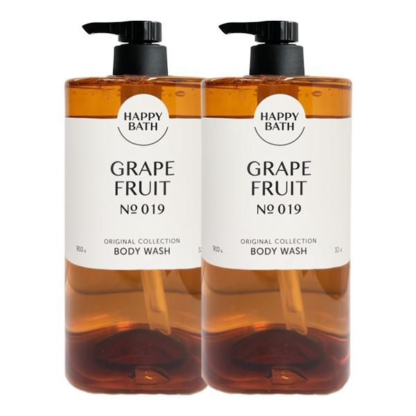 HAPPY BATH Original Collection Grapefruit Body Wash 910g x2