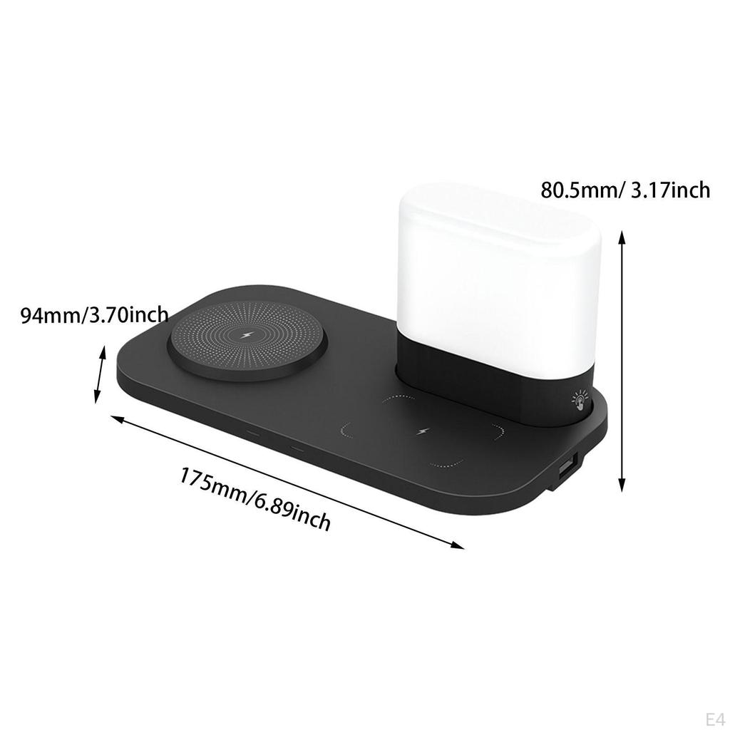 Charging Night Light with Adjustable Brightness And USB-C Port