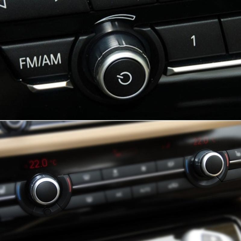 63139328426 64119350272 for F10 F01 F02 F15 F16 Radio Switch Volumes Knob Replacement Machine Switch Button Auto Part