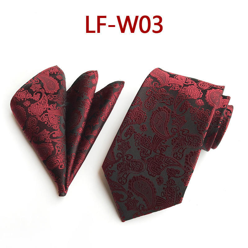 Polyester Material Fashion Suit Waist Tie Plus Pocket Towel Set