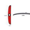 4Pcs Car Door Anti Collision Strip Rearview Mirror Protector Stickers For Suzuki S-cross Celerio Samurai Kaiser Swace Across SX4