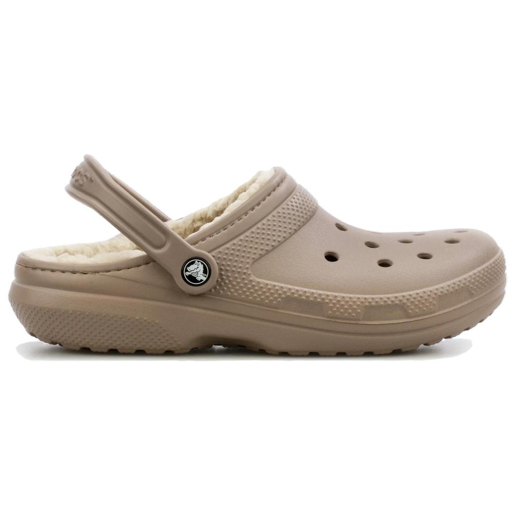 Crocs Classic Lined Clogs 'Mushroom Bone' 203591-2YB