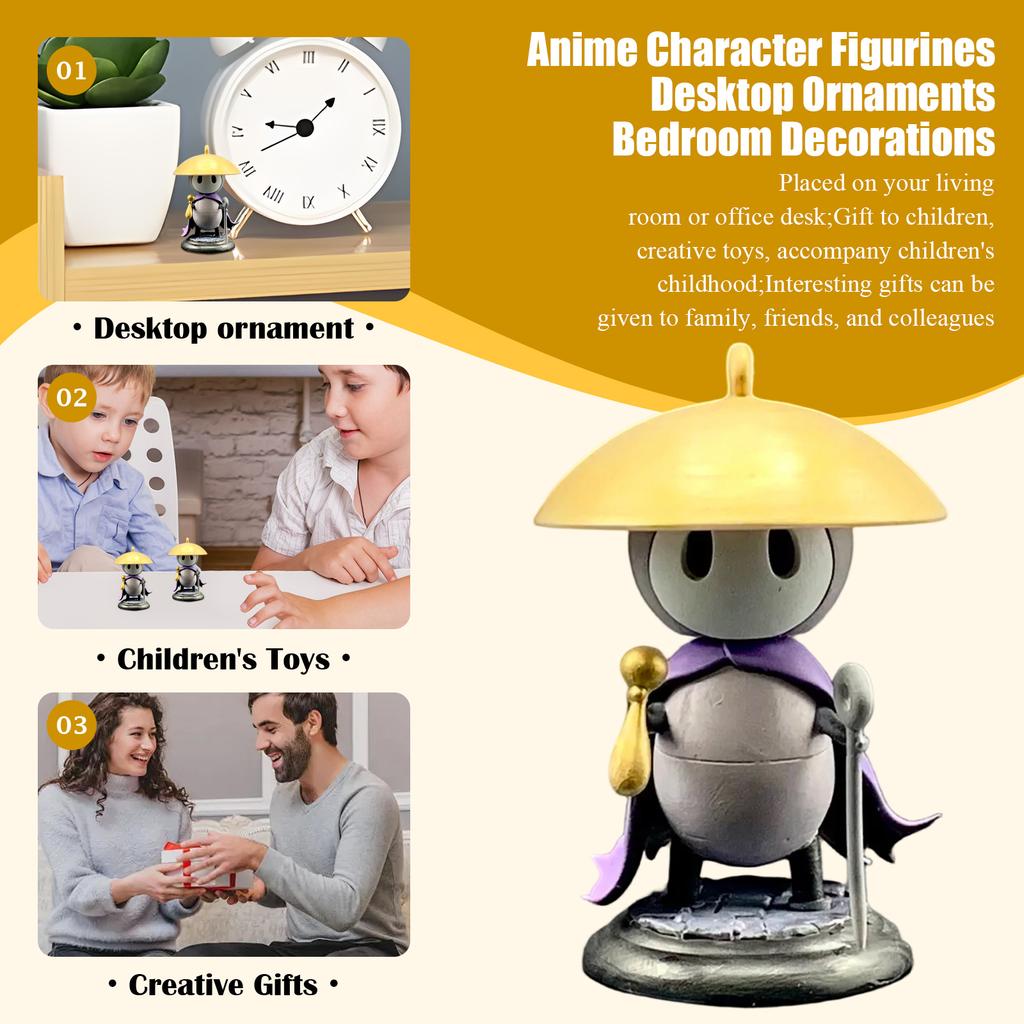 Anime Character Figurines, Desktop Ornaments, Bedroom Decorations, Birthday Surprises For Children