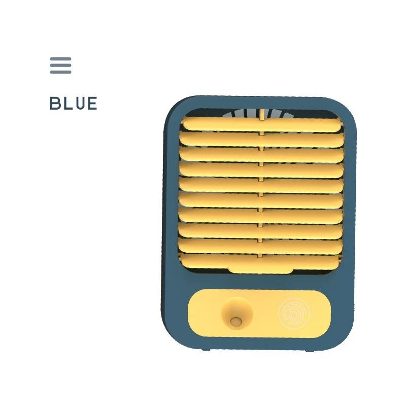 Cooling Fan 1pc Electric Turbine Semiconductor Ice Compress Handheld Tower Shaking Head Crystal Spray Fan