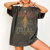 Ellas Fellas Maglietta Retro Western Cowboy T-shirt Grafica T-shirt a Maniche Corte per Unisex Tutte le Stagioni