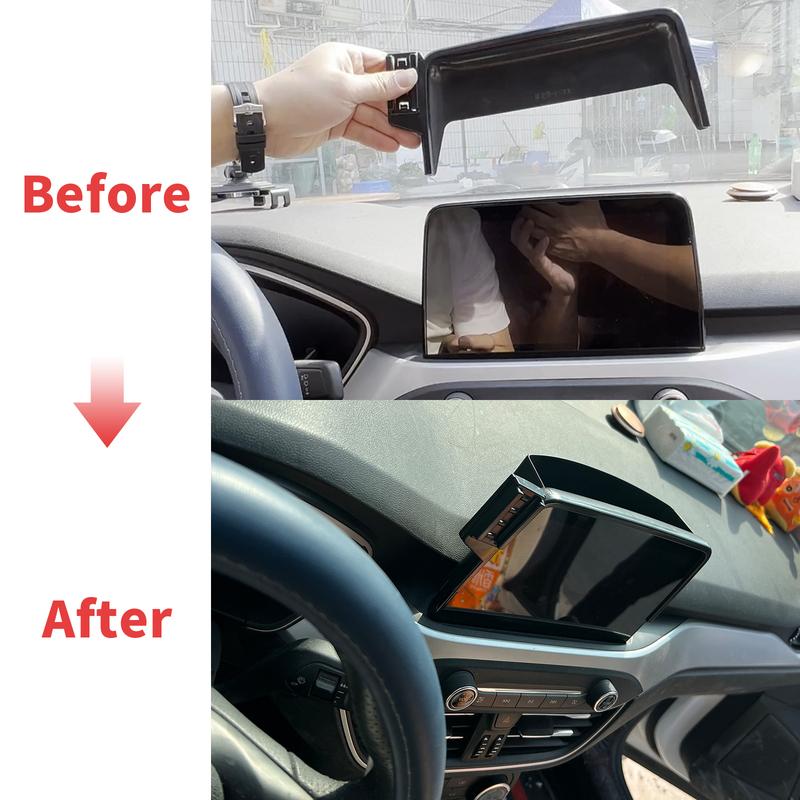 Fit for Ford EcoSport 2018 - (8in) Phone Holder, Dashboard Screen Mount Bracket Easy tallation Car Accessories