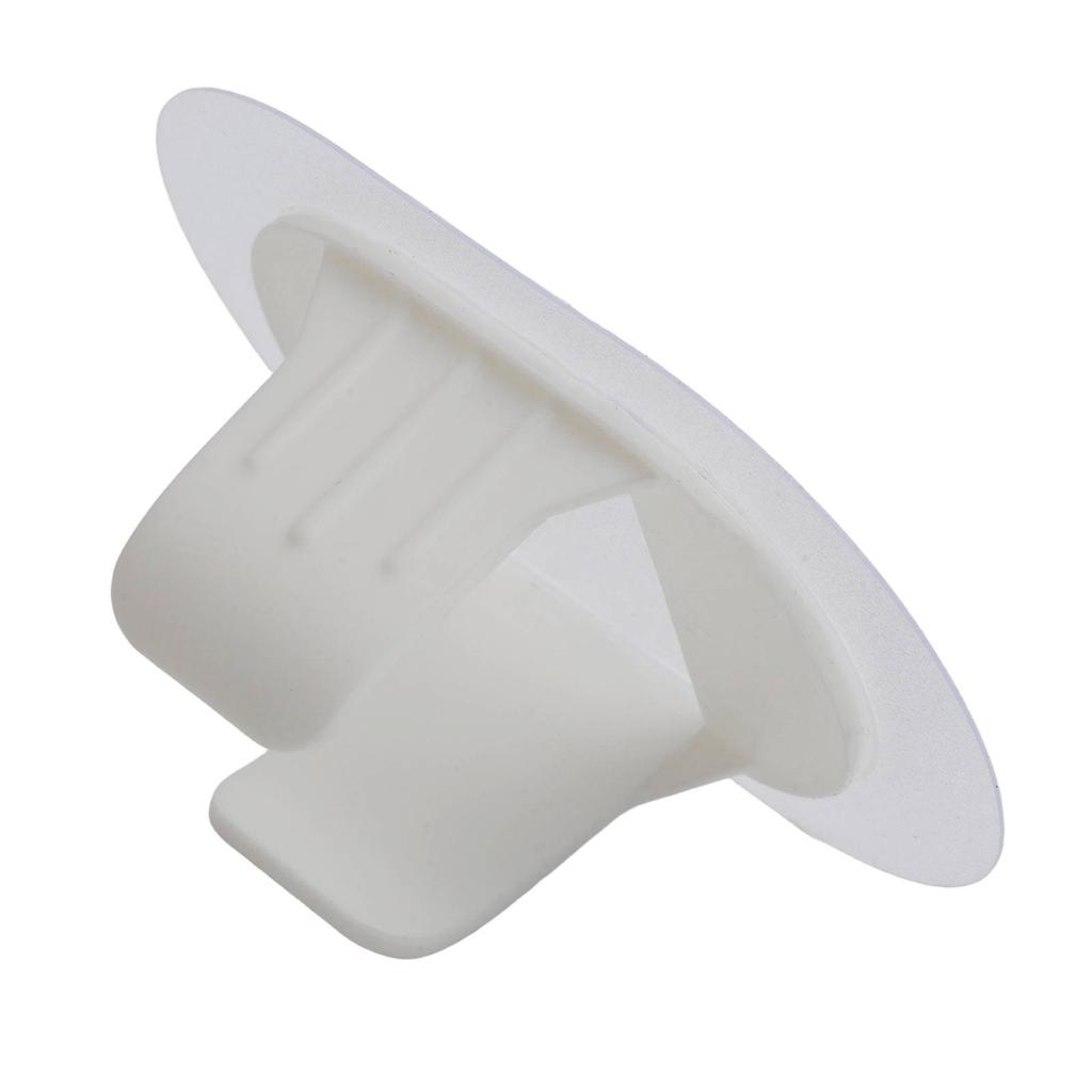 4-Piece Washing Machine Drain Wall Fixer For 3-3.8cm Diameter Hose. Suitable For Most Washing Machines.