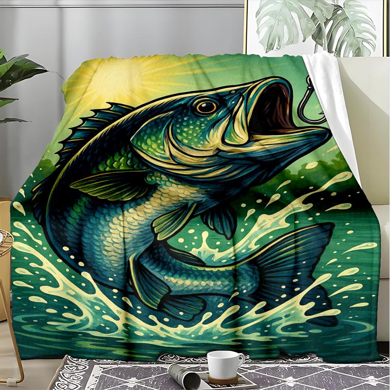 Jesus Religiöse Kunst Fleece Bedruckte Flanelldecke, Warmer Weicher Überwurf Sofa Bettdecke