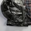 Heavy Wash Full Vegetable Tanned Sheepskin Outdoor M Hunting Leather Jacket Lapel Multi-Pocket Casual British Leather Jacket