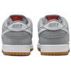 Nike Dunk Low Pro ISO SB Vlčí šedá Gumová Unisex Tenisky Bílá Gumová-Světle-Hnědá Čistě-Platinová DV5464-001