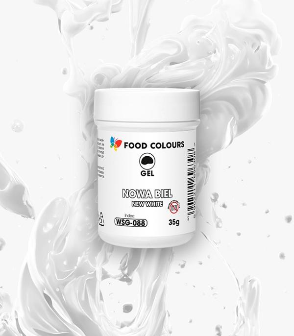 Colorant alimentar gel