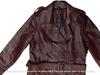 Trench Coat Handmade Lambskin Burgundy Genuine Leather Casual Soft Fit New Women
