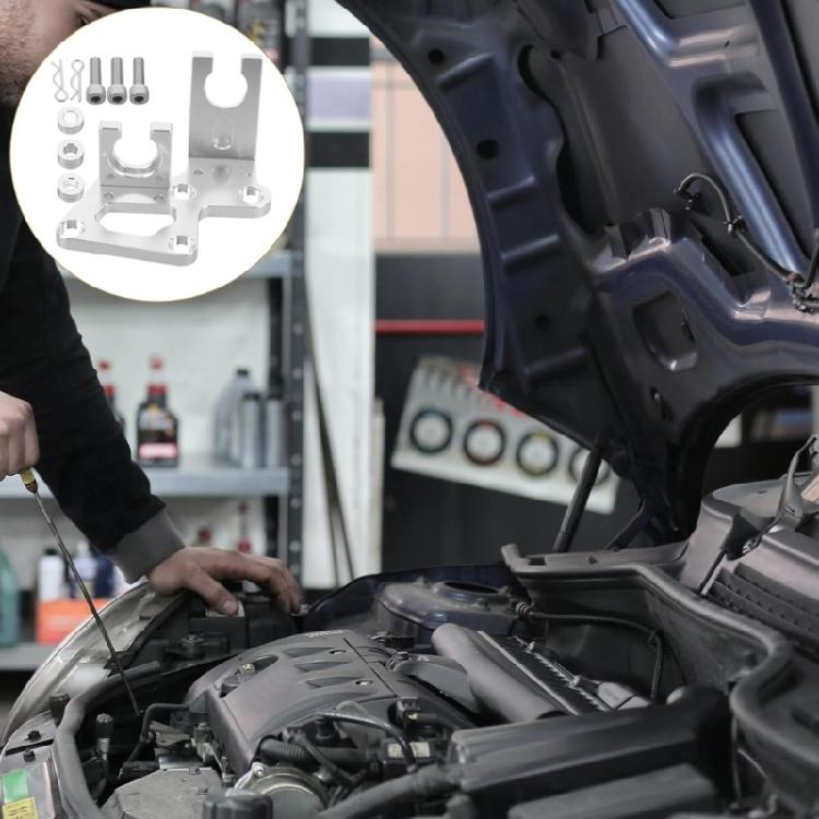 Aluminum Transmission Bracket Auto Parts Replacement Bracket for RSX‑S K20 K24 Car Shifter Cable Bracket