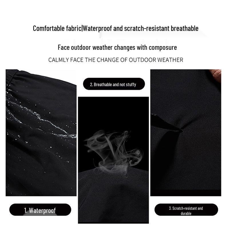 Pánská moderní větrovka se stojáčkem pro volný čas - ležérní móda na jaro a podzim