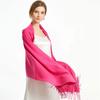 2025 Winter Shawl For Women Long Warm Cashmere Scarves Hijab Solid Lady Wrap Female Pashmina Bandana Head Scarfs Echarpe