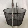 28*23*23cm Bike Front Basket Iron E-Scooter E-bike Basket Bicycle Front Handlebar Basket