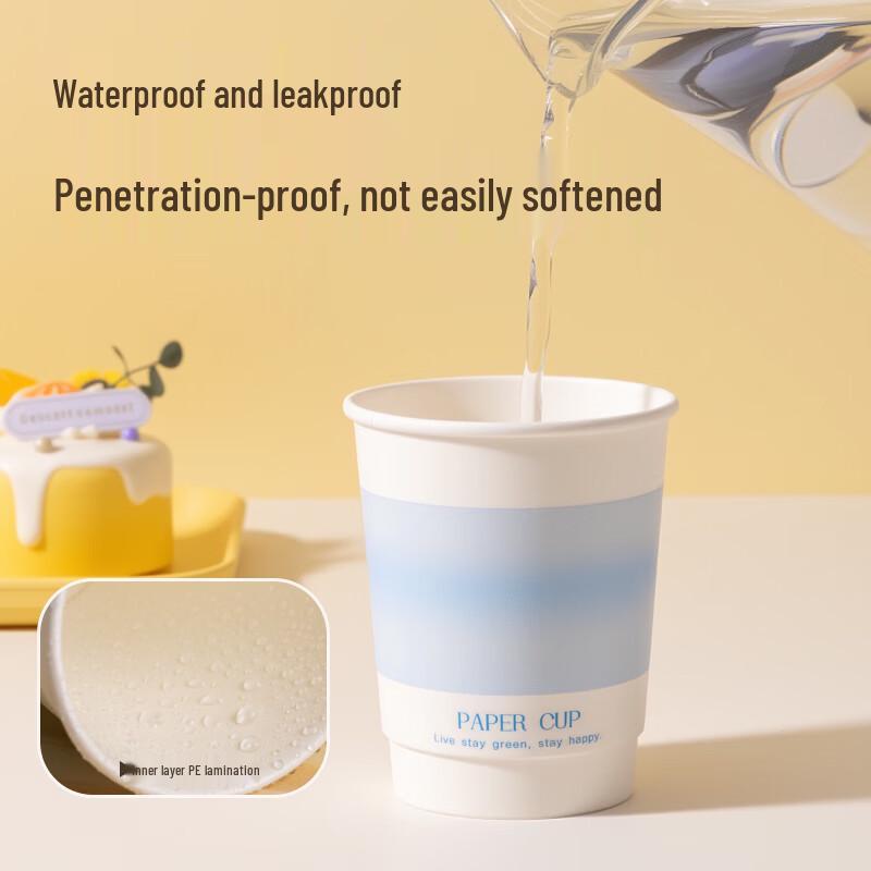Deli LL238-5A Double-Layer Paper Cups