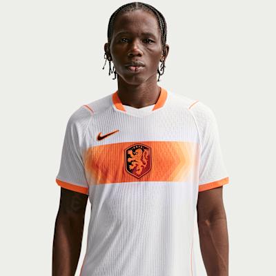 Мужские футбольные майки Nike Белый/Оранжево-красный/Черный Средние L