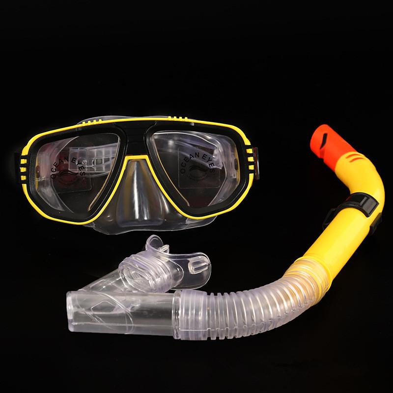 Supply Pvc Diving Goggles + Semi-Dry Snorkeling Frog Goggles Diving Set Swimming Equipment