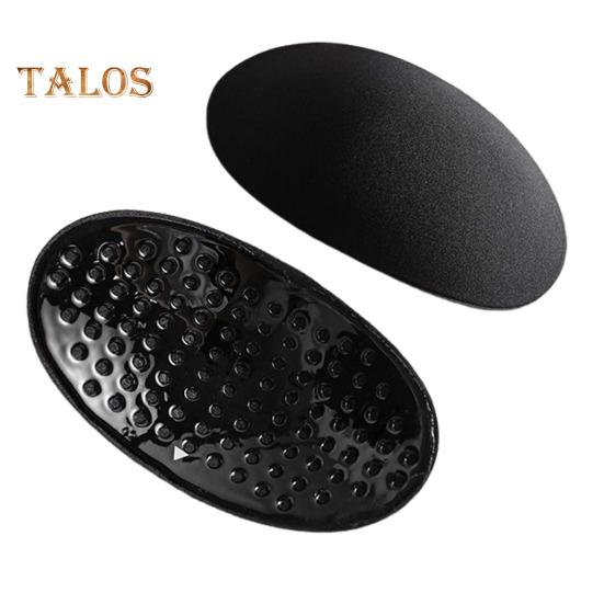 1 Pair Shoulder Pads for High Low Shoulders 3D Self Adhesive Silicone Anti-Slip Sponge Shoulder Push-up Pad Sweat-proof Smooth Curves DIY Clothes
