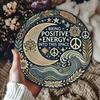 Positive Energy Iron Wall Art 7.8 Inch Home Decor Gift