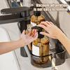 Kitchen Sink Faucet Organizer Storage Rack Strong Load-bearing Easy To Install Suction