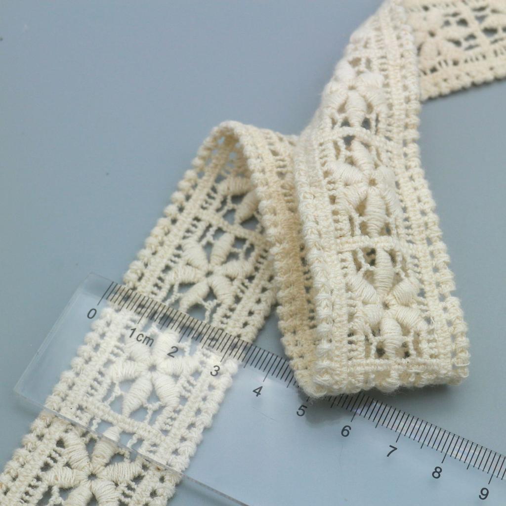 Water-Soluble Cotton Edge Accessories, Clothing Lace Lace Accessories, Sofa Diy Curtain Water-Soluble Lace