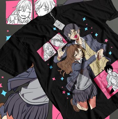 Horisan To Miyamurakun Tshirt Kawaii Japanese Horimiya Gifts Shirt All Size