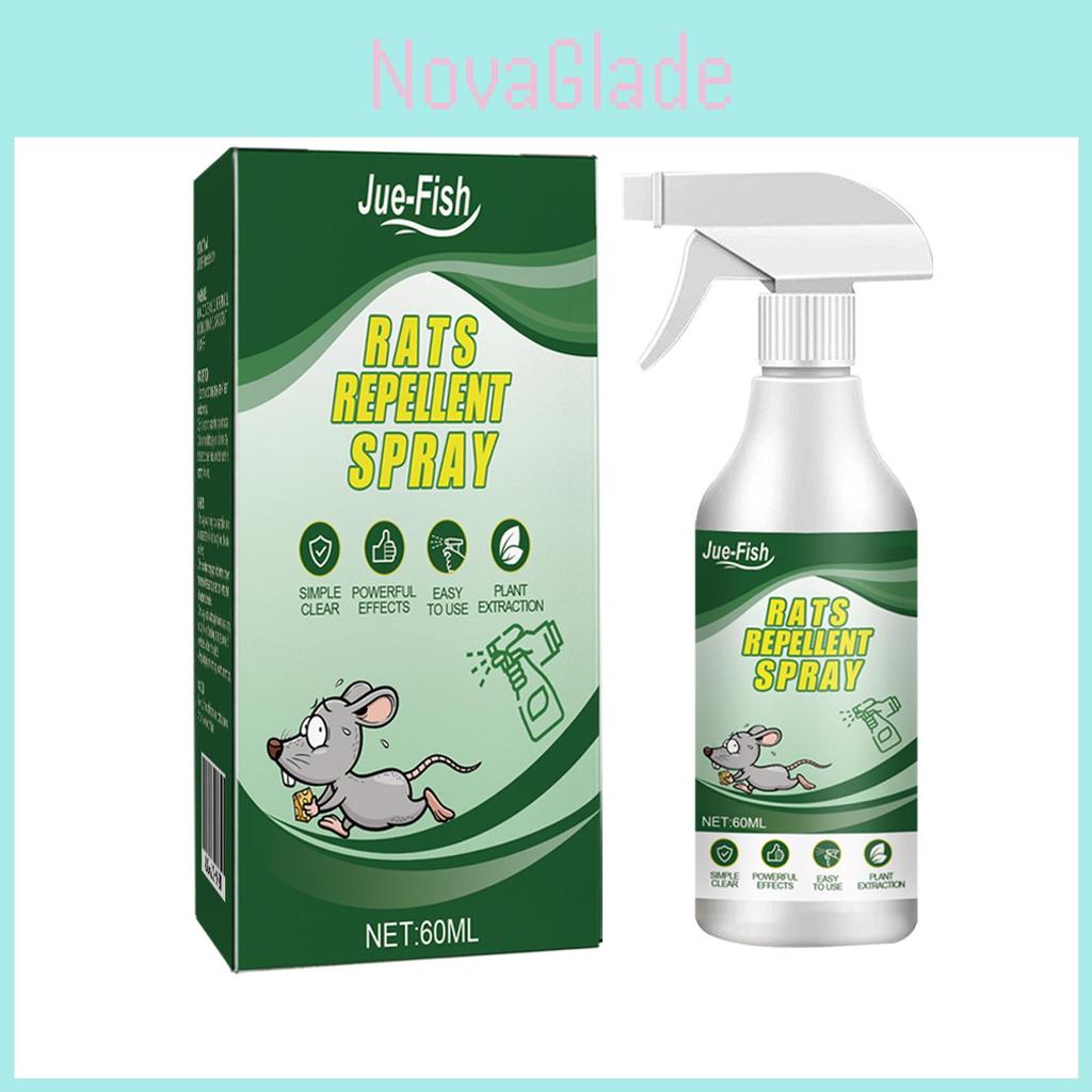 Spray all'Olio Essenziale di Menta Naturale per Repellente per Topi e Controllo Roditori