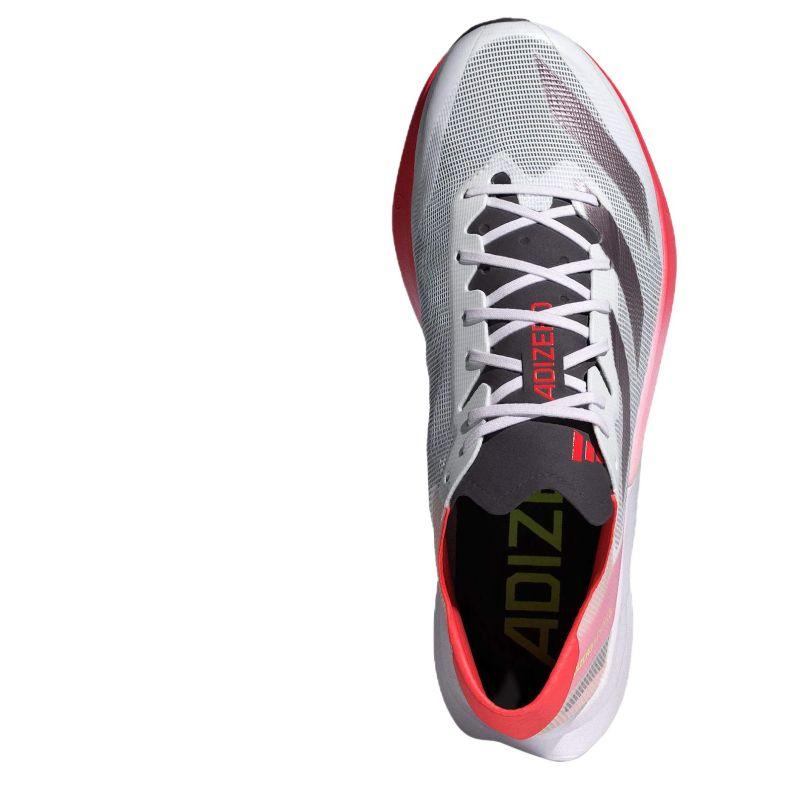 Adidas Adizero Adios 8 'White Aurora Solar Red' Sneakers ID3630