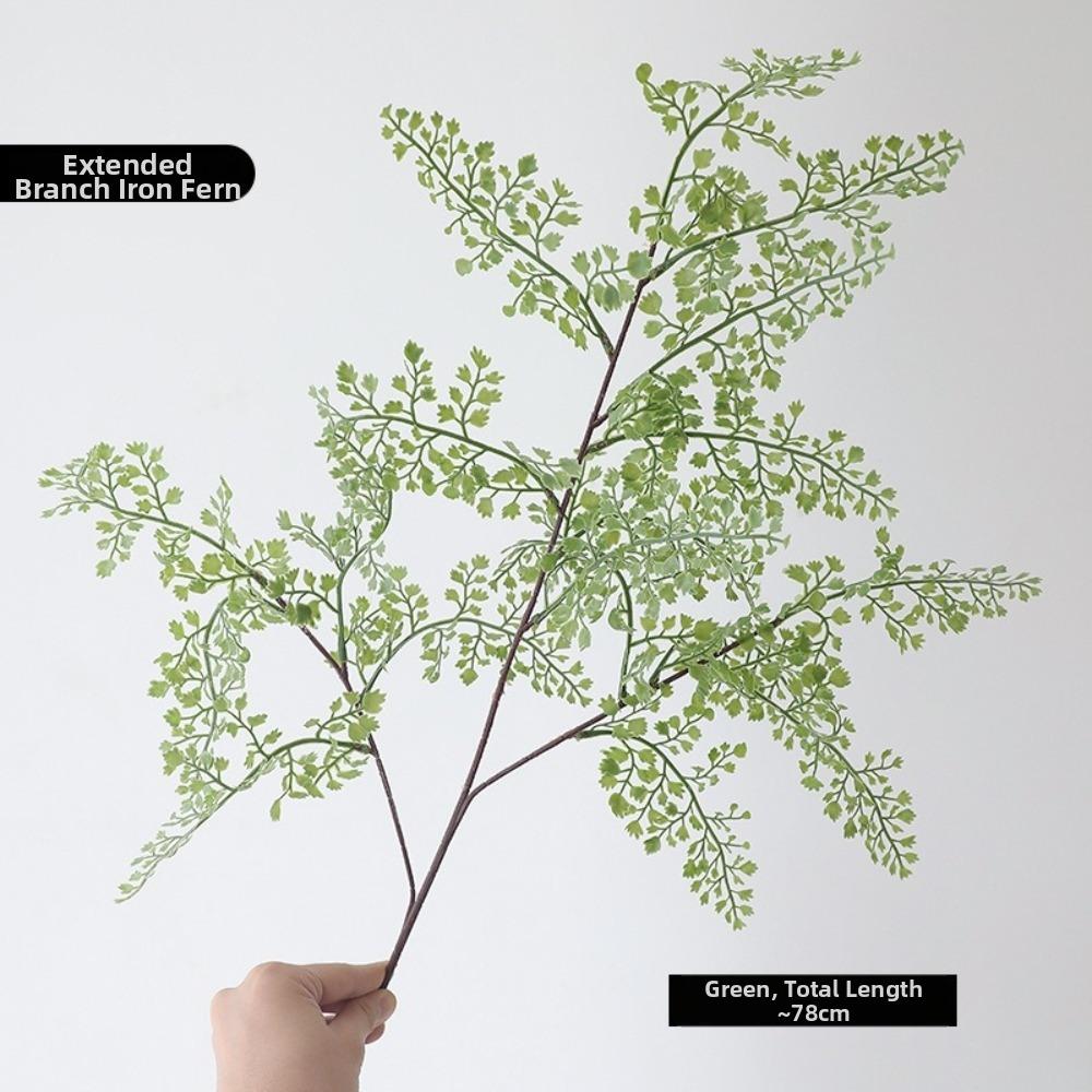 

Wedding Decoration Artificial Plastic Fern Plants Ornament Home Artificial Branches Garden Office L