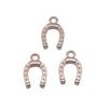 Vintage Horseshoe Charms Alloy Metal Pendants For DIY Jewelry Lucky Themed Accessories