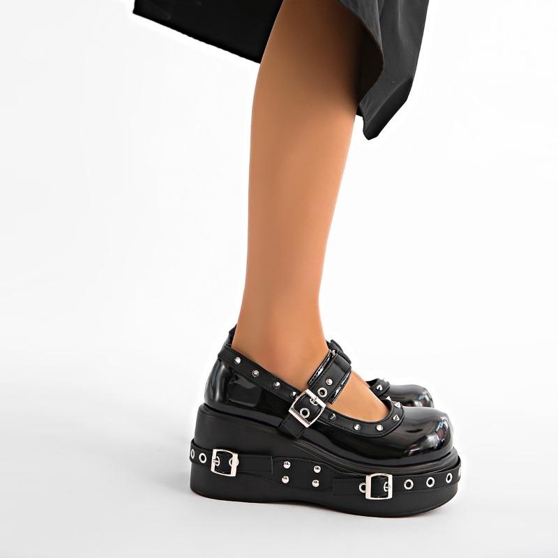 Fashion Trifle Platform Mary Jane Shoes Spice Girls Women's Shoes