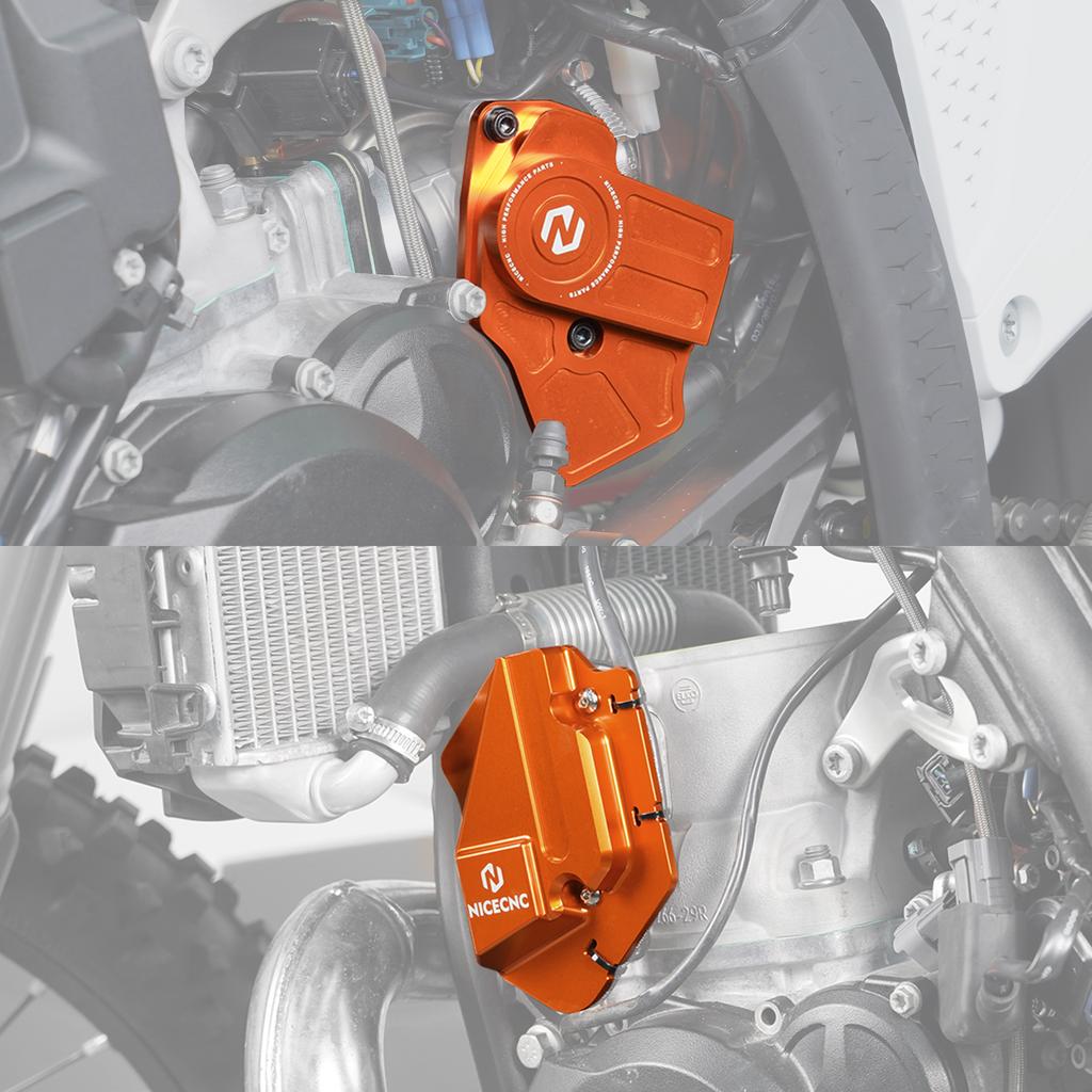 2024-2025 For KTM EXC 300 TBI EXC 250 XCW 250 XC-W 300 For Husqvarna TE 300 250 Left Power Valve Cover & TPS Throttle Body Guard