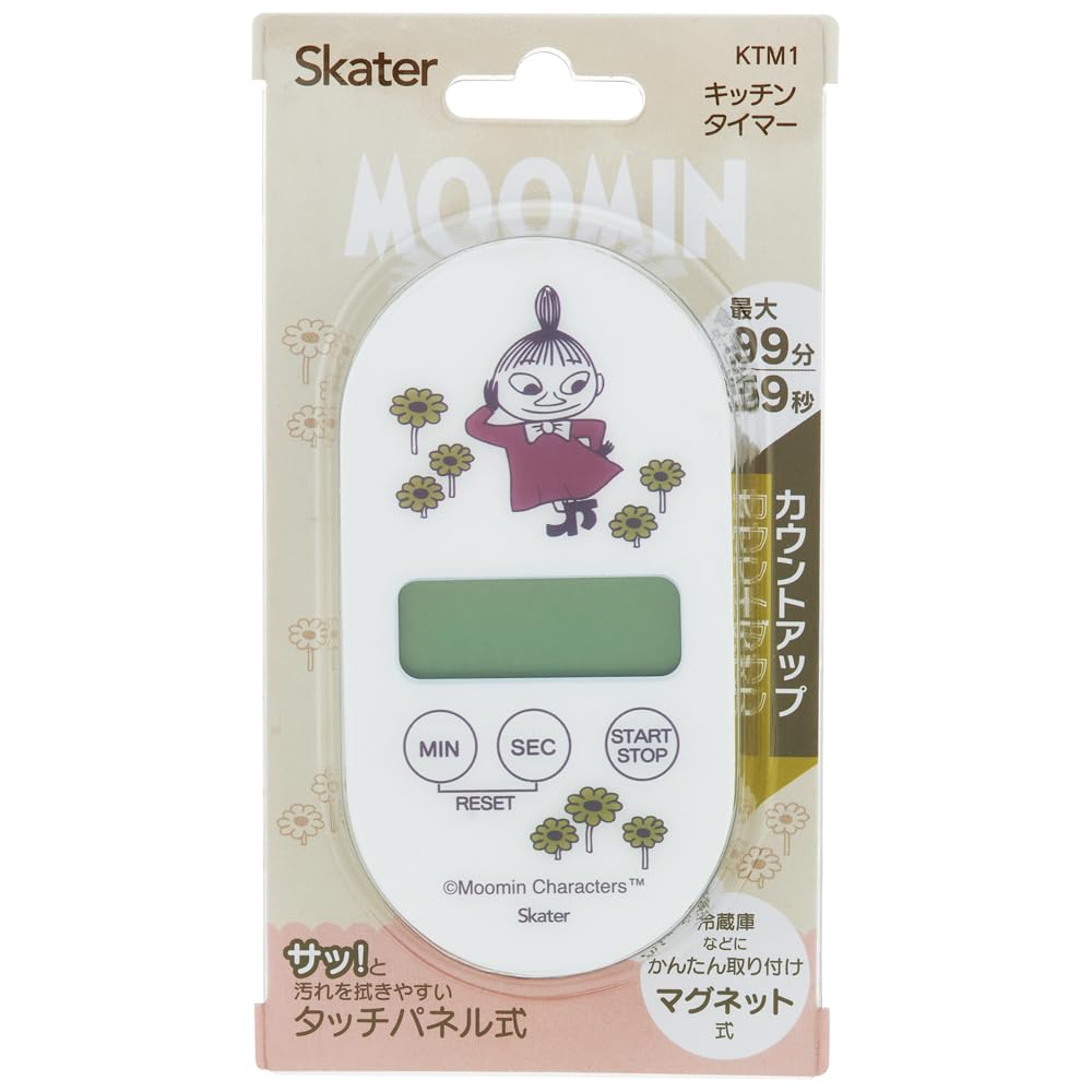 

Skater Magnetic Kitchen Moomin Timer, Design, KTM1-A