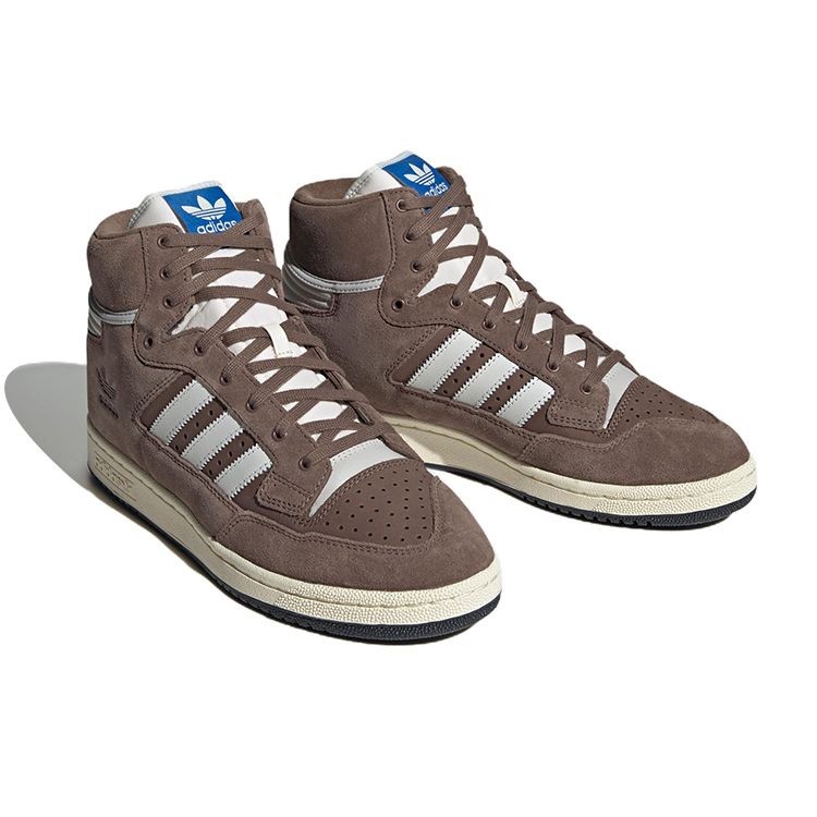 Adidas נעלי סניקרס יוניסקס Centennial 85 שכבות אדמה גבוהות חום קריסטל-לבן לבן-גיר GY2535