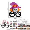Plastic Halloween Eyeglasses With Various Designs Skull Ghost Bat Pumpkin Spider Cartoon Style